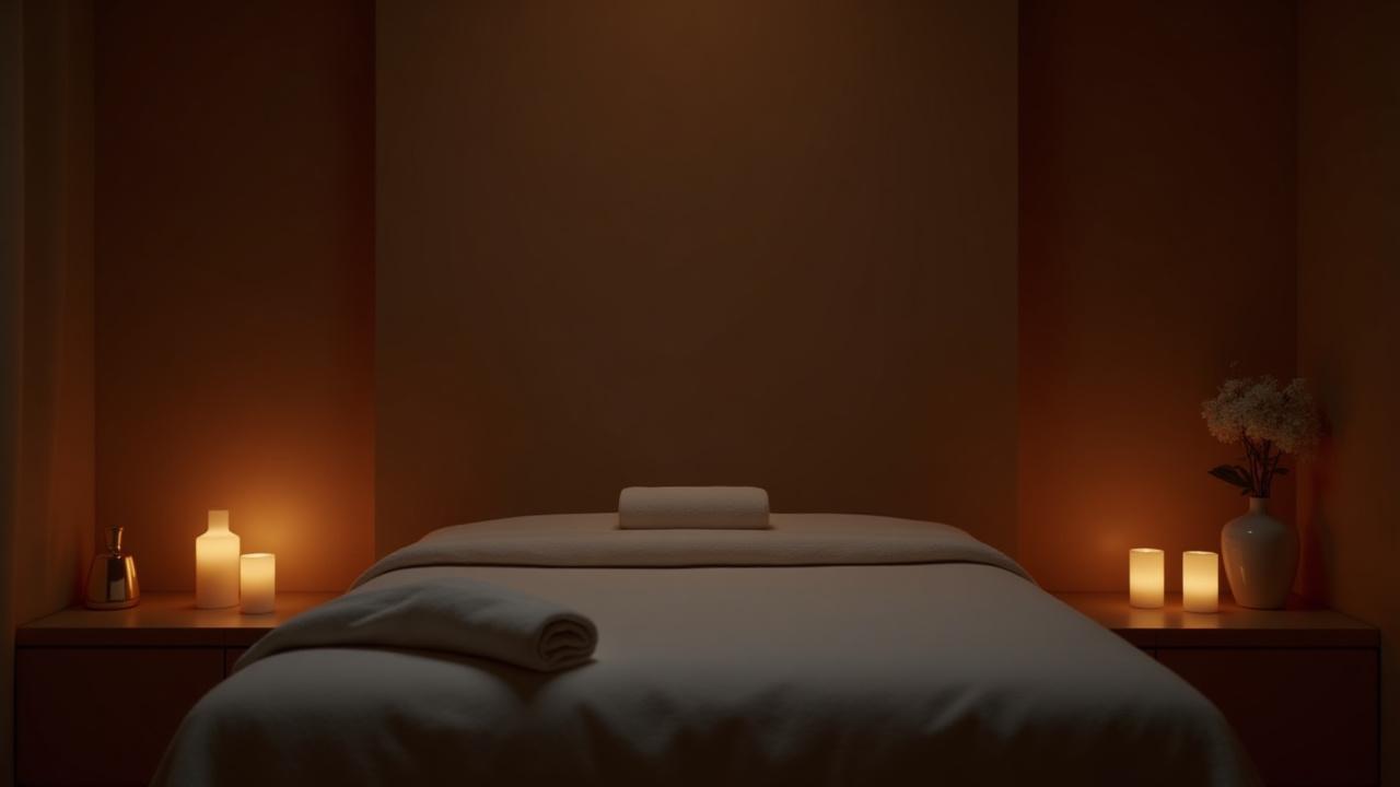 Bilik spa dan urutan yang tenang di Sutera Wajah